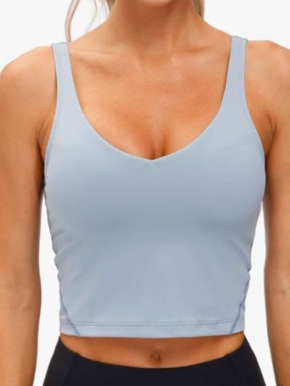 The Gym People - Women’s Sports Bra/Top - Blue - Size Medium